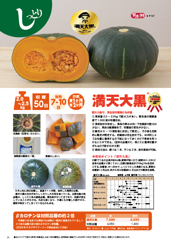 カボチャ満天大黒